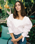 MILLE Clothing Alma Top in White