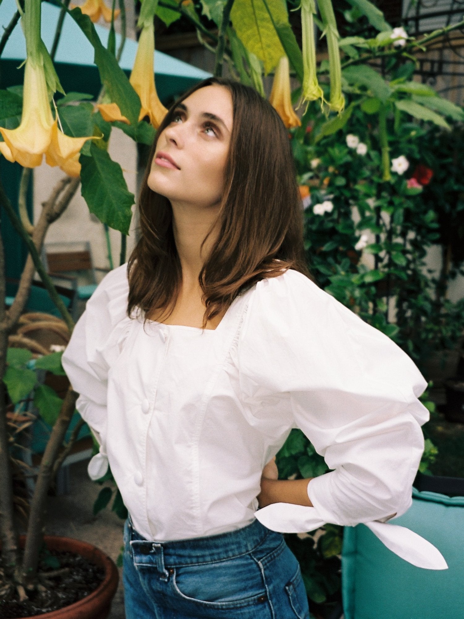 MILLE Clothing Alma Top in White