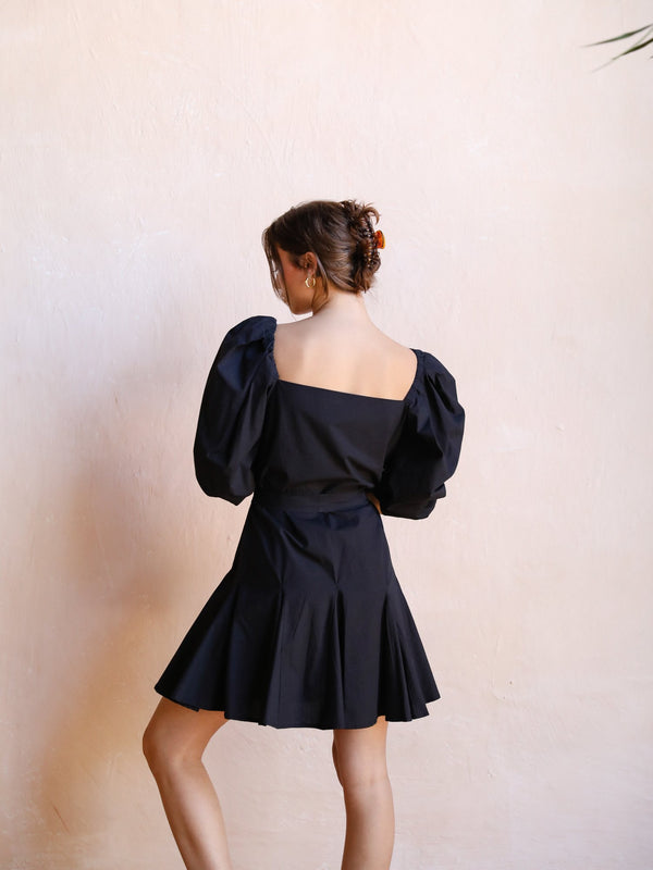 Anais Dress in Black — view 3