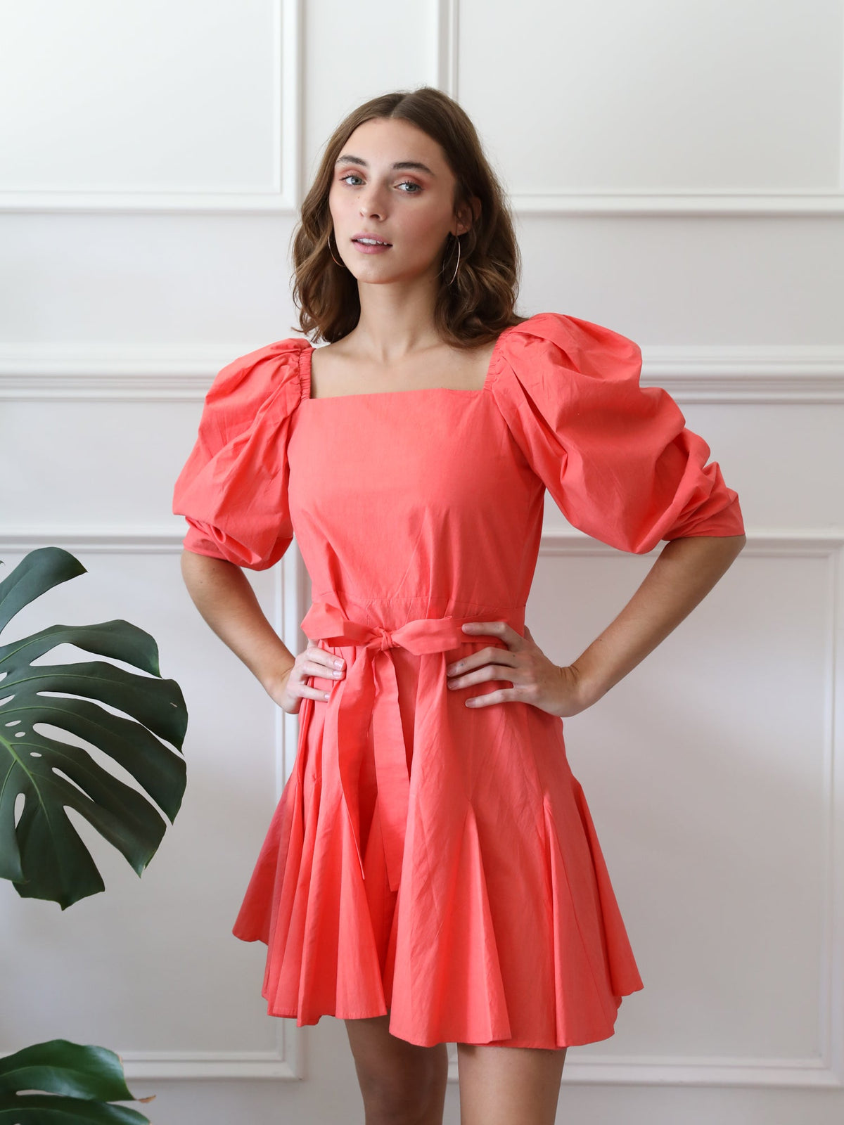 Anais Dress in Melon