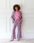 MILLE Clothing Anita Pant in Purple Rose