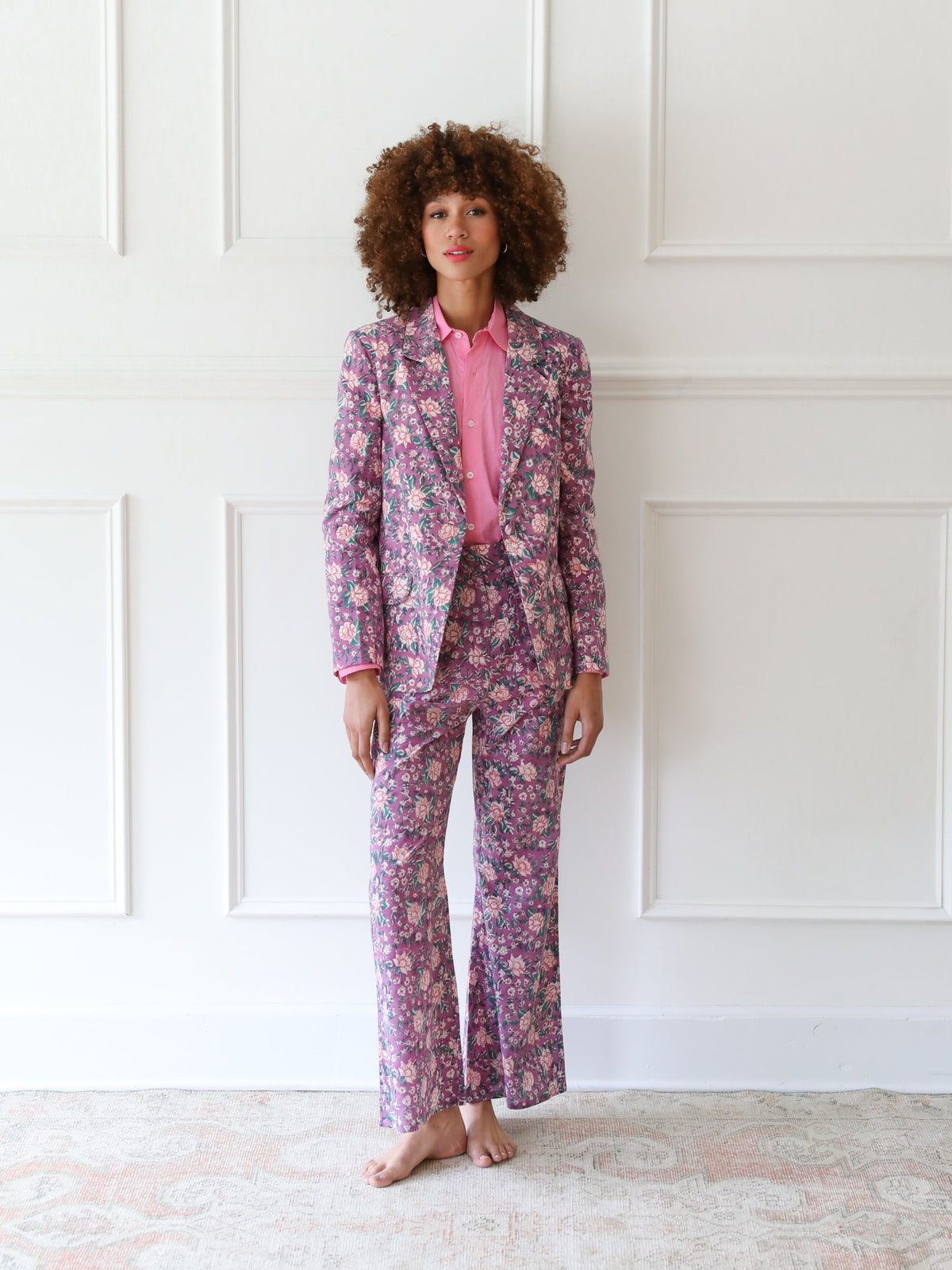 Anita Pant in Purple Rose — The cut
