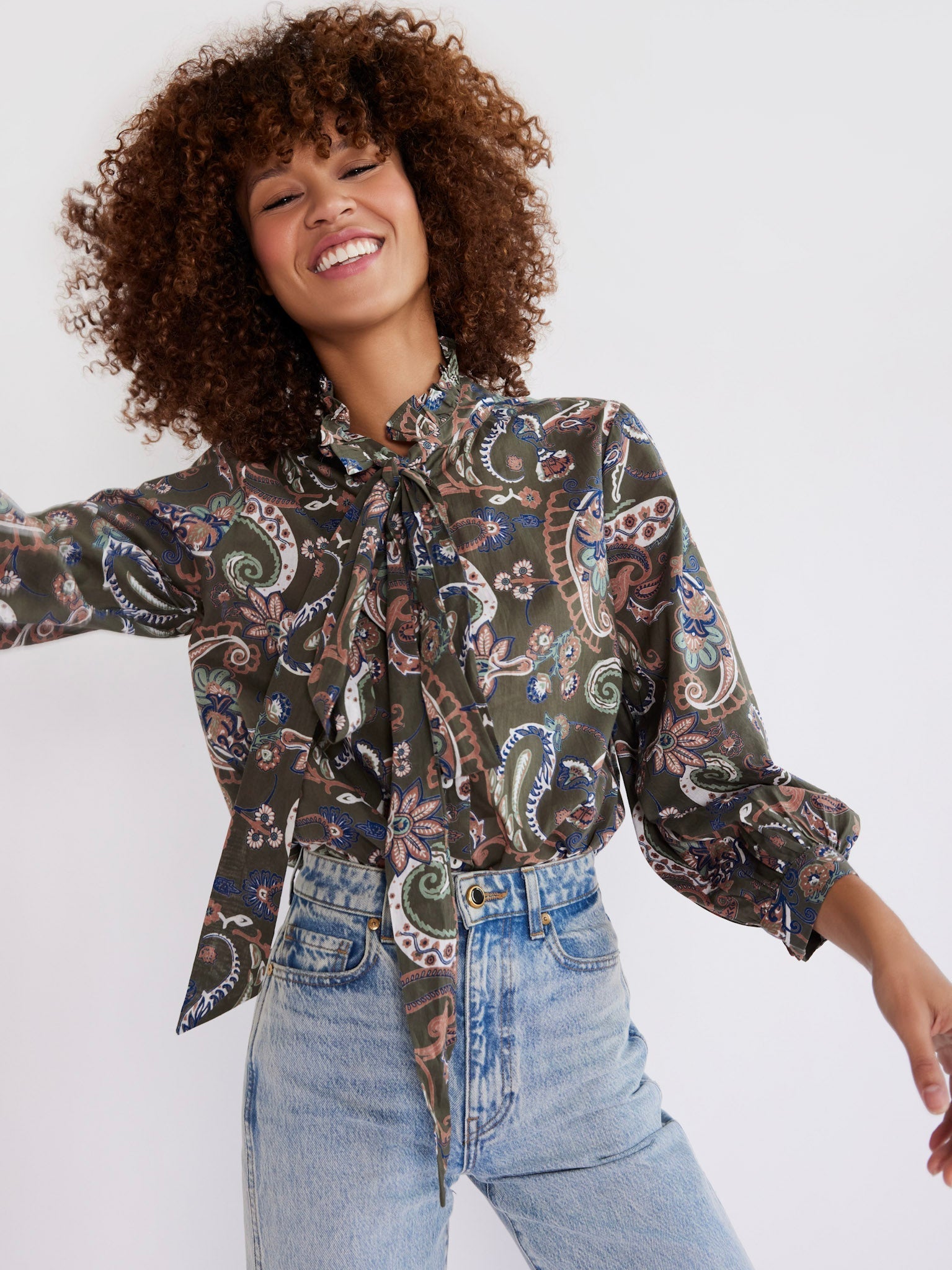 MILLE Clothing Blair Top in Le Marais