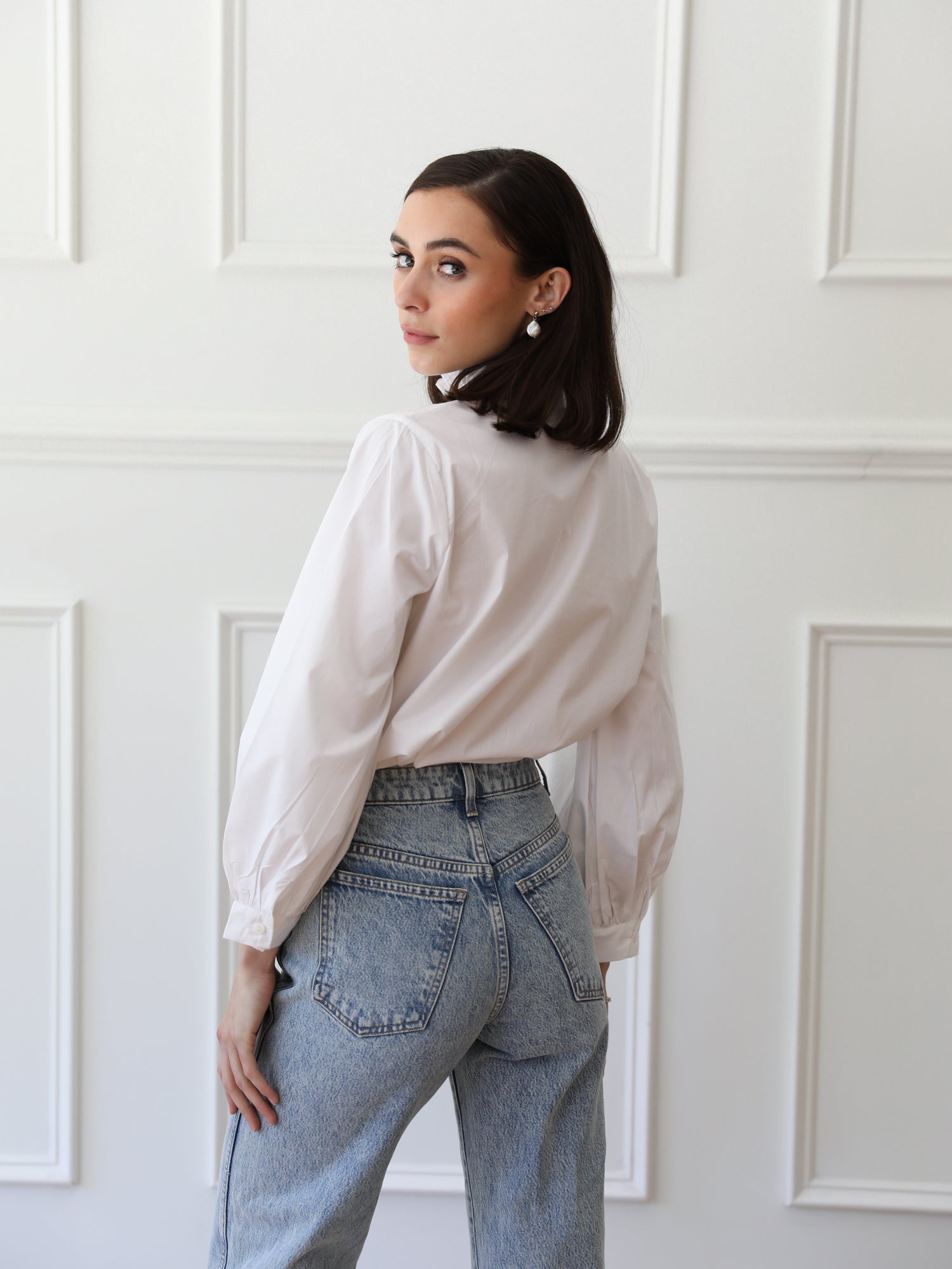 MILLE Clothing Blair Top in White