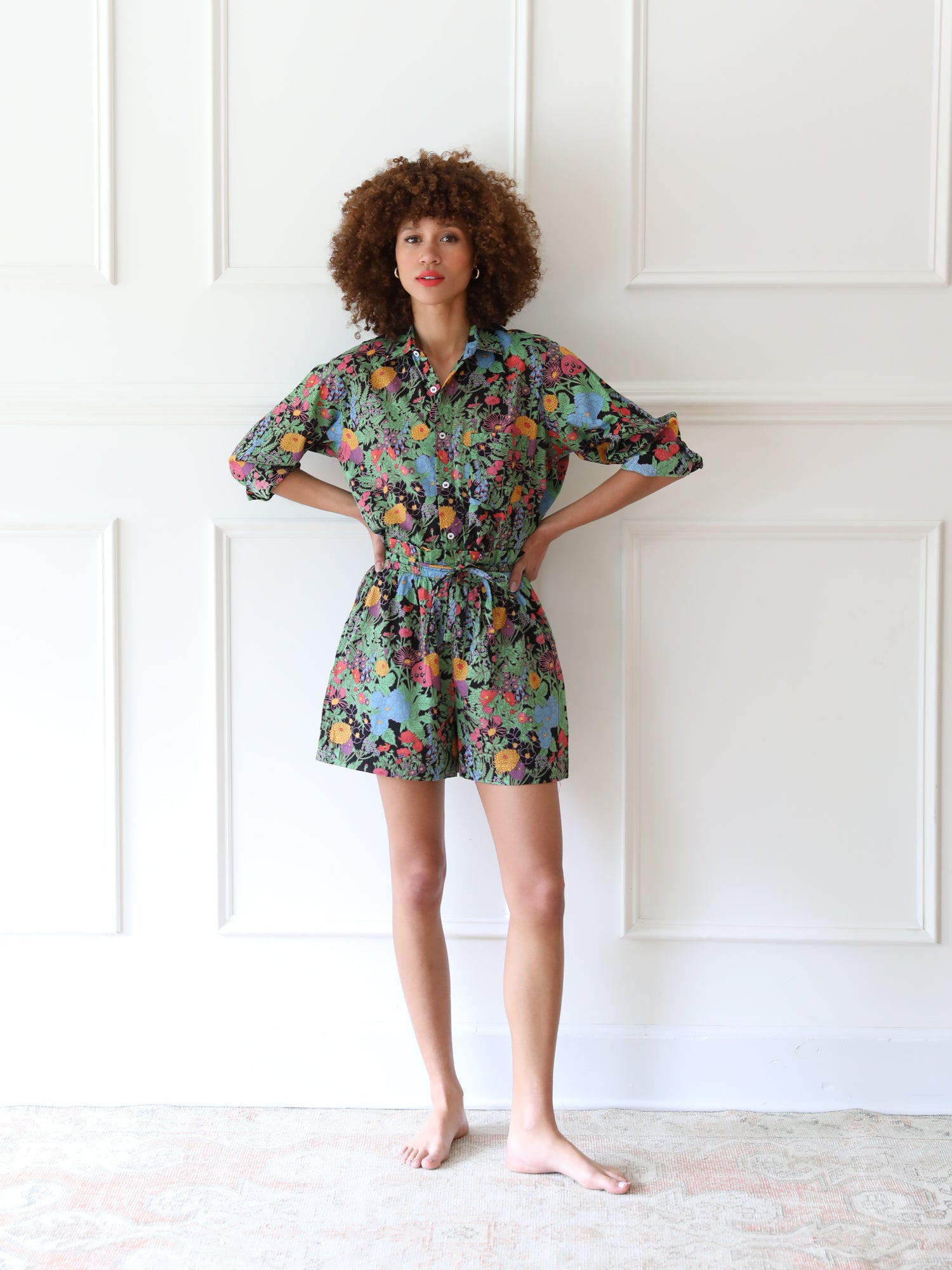 MILLE Clothing Cary Short in Botanica