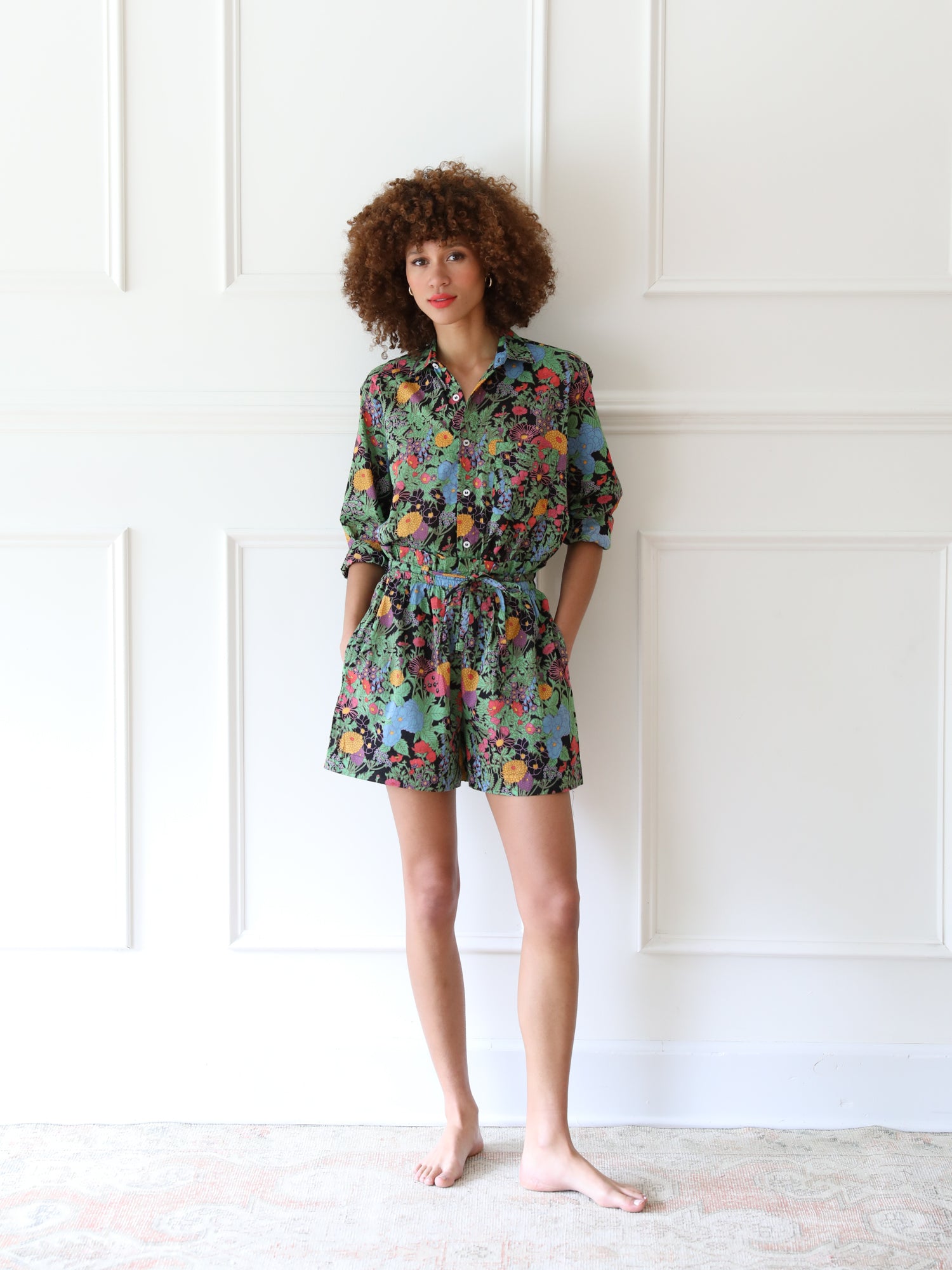 MILLE Clothing Cary Short in Botanica