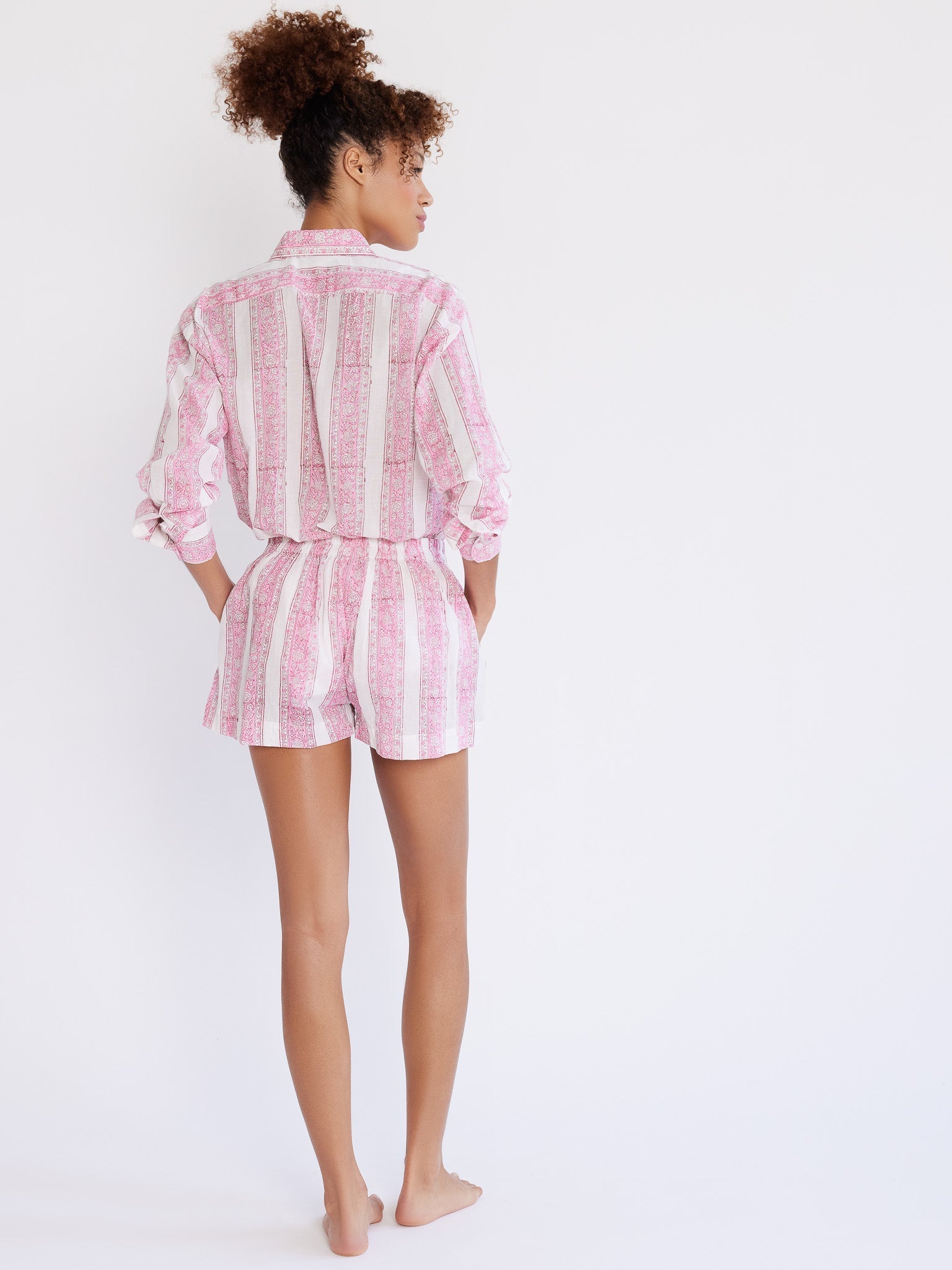 MILLE Clothing Cary Short in Jaipur Stripe