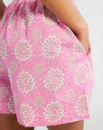 MILLE Clothing Cary Short in Pink Daisy