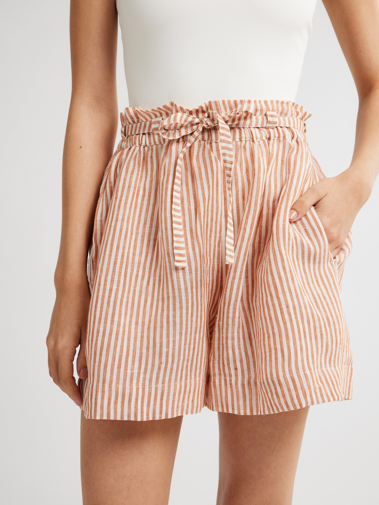 MILLE Clothing Cary Short in Siena Stripe