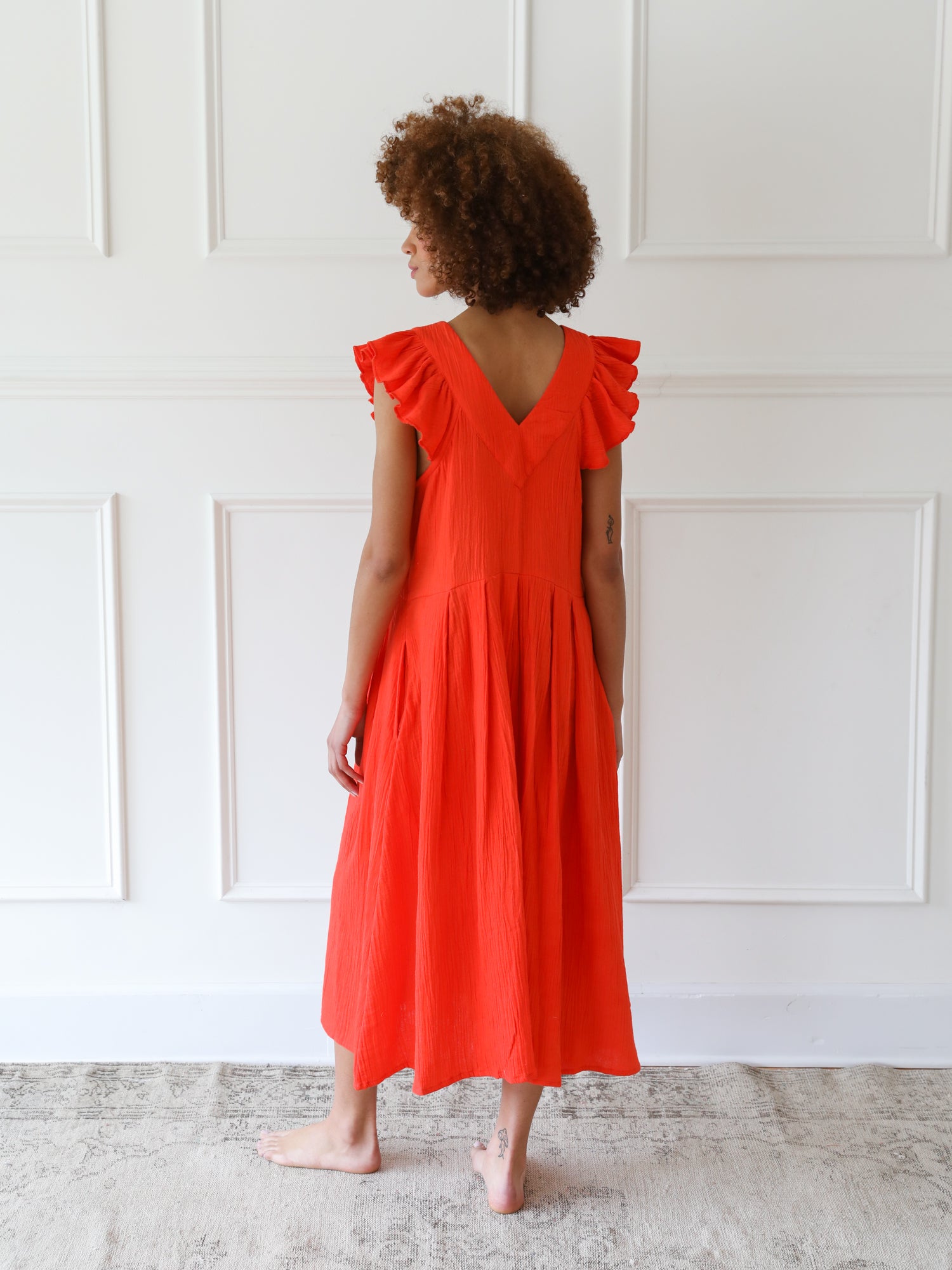 MILLE Clothing Catarina Dress in Poppy