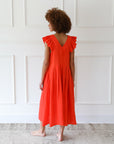 MILLE Clothing Catarina Dress in Poppy