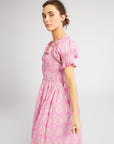 MILLE Clothing Cate Dress in Pink Daisy