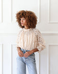 MILLE Clothing Chantal Top in Vanilla Lace