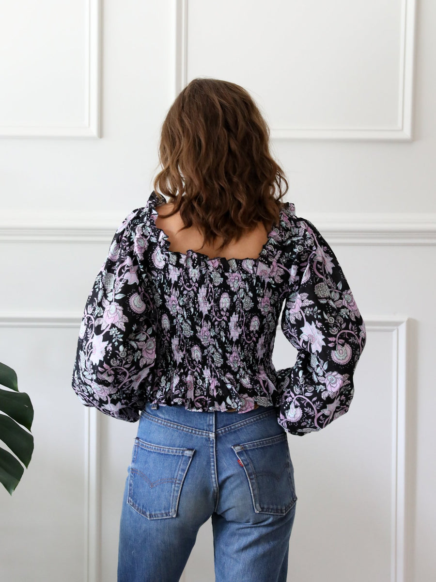 Circe Top in Tropical Night — alternate view