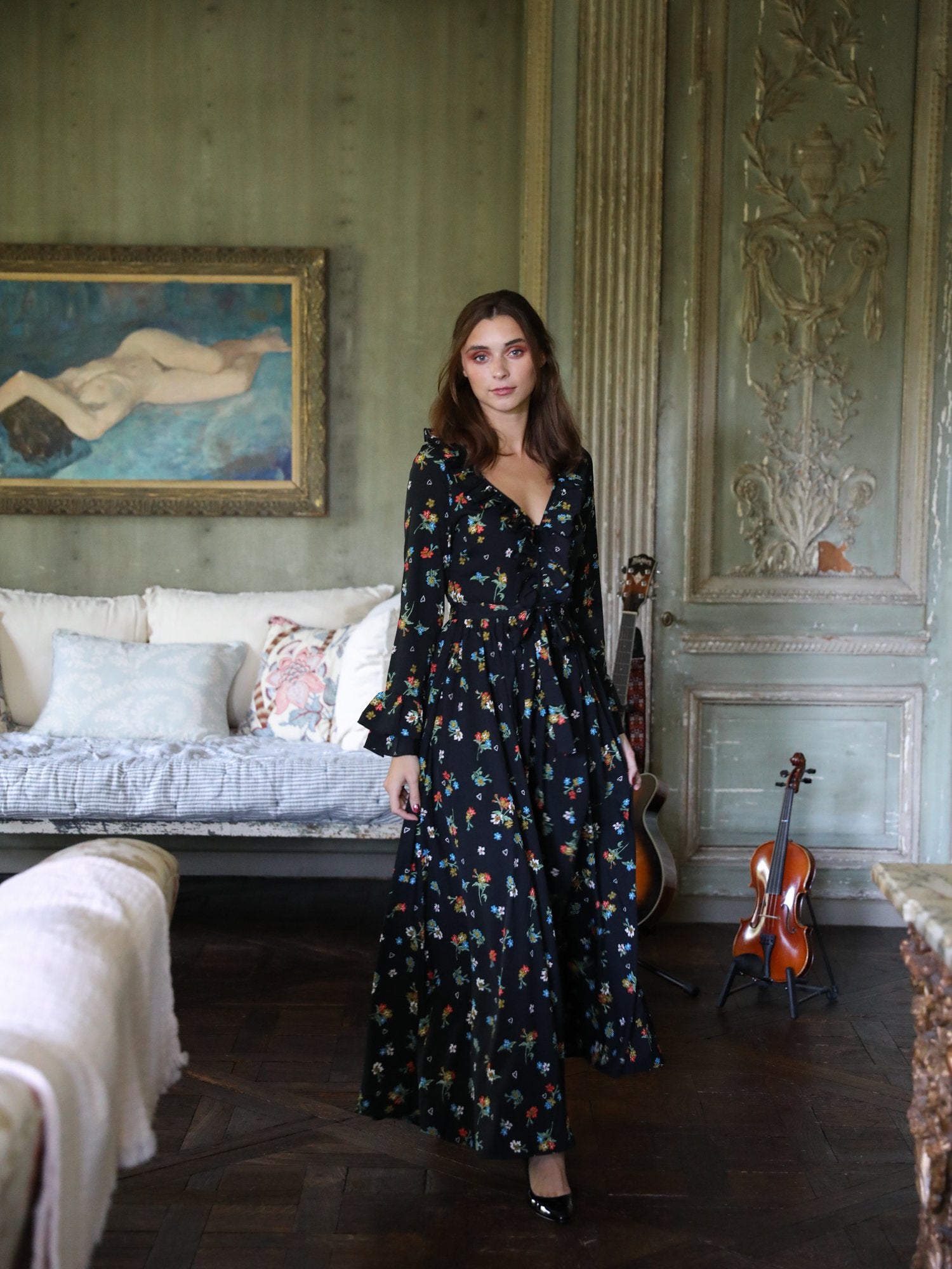 MILLE Clothing Cosima Dress in Bouquet