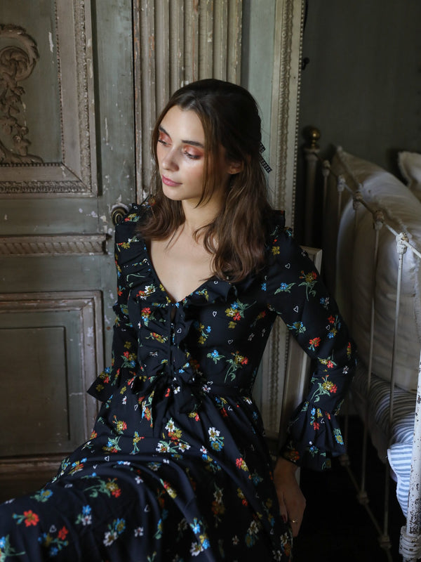 Cosima Dress in Bouquet — view 6