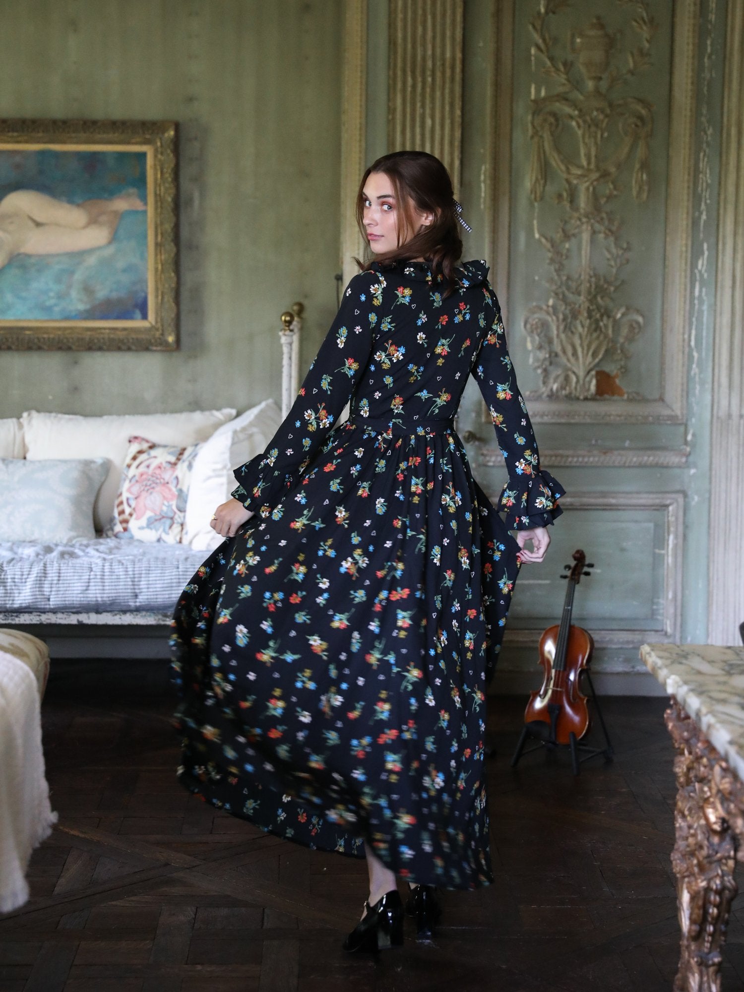 MILLE Clothing Cosima Dress in Bouquet