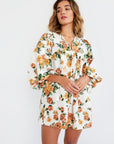 MILLE Clothing Daisy Dress in Antique Rose Floral