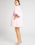 MILLE Clothing Daisy Dress in Bubblegum Stripe