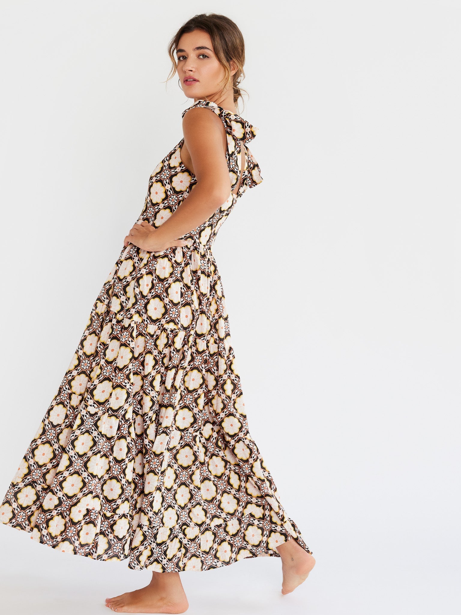 MILLE Clothing Daphne Dress in Merida