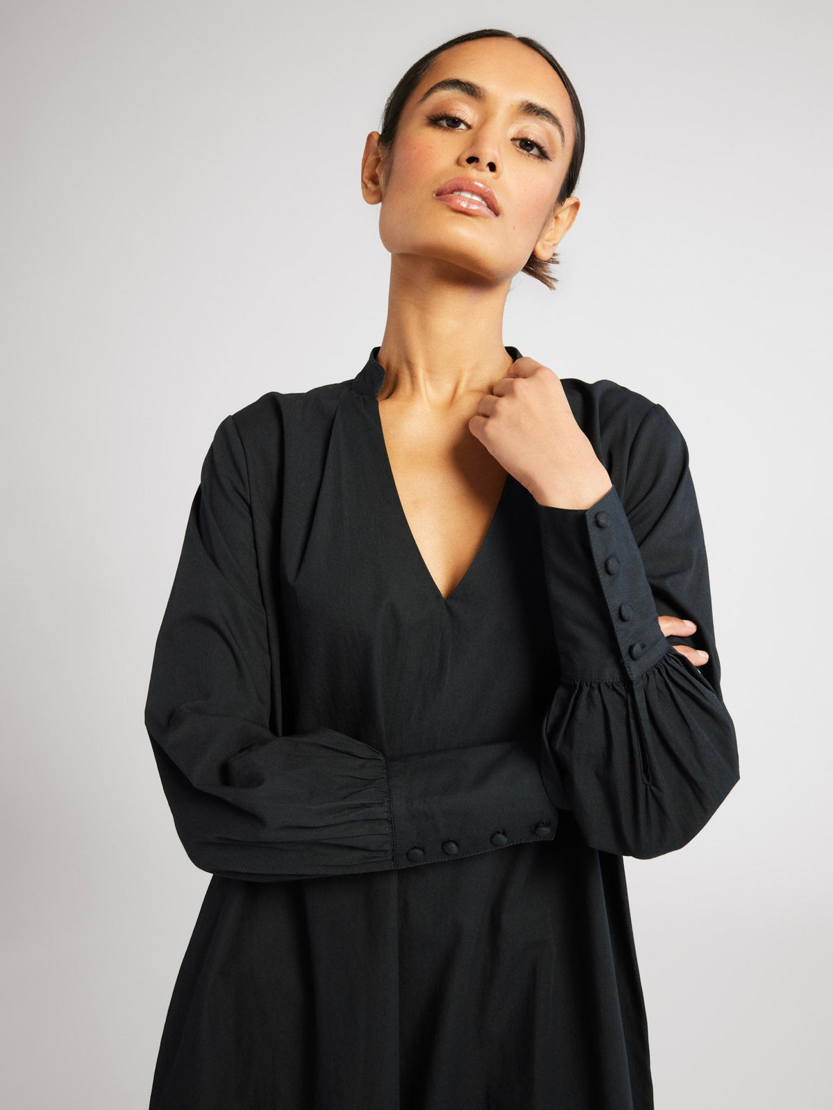 Esther Dress in Black — The cloth