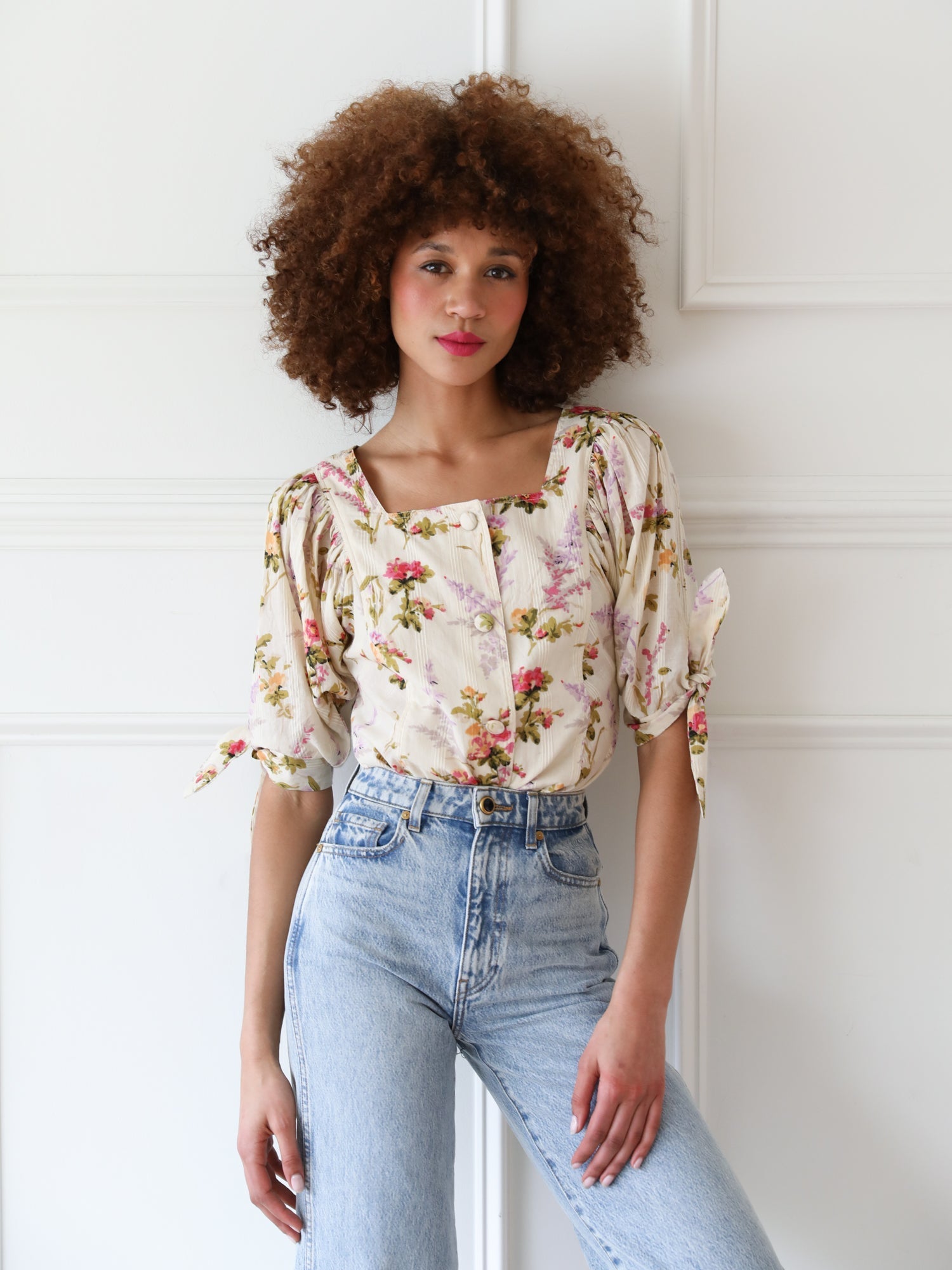 MILLE Clothing Evelyn Top in Trianon