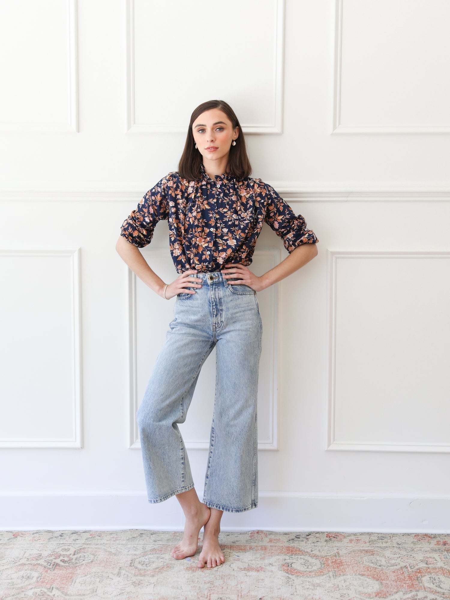 MILLE Clothing Francesca Top in Montmartre