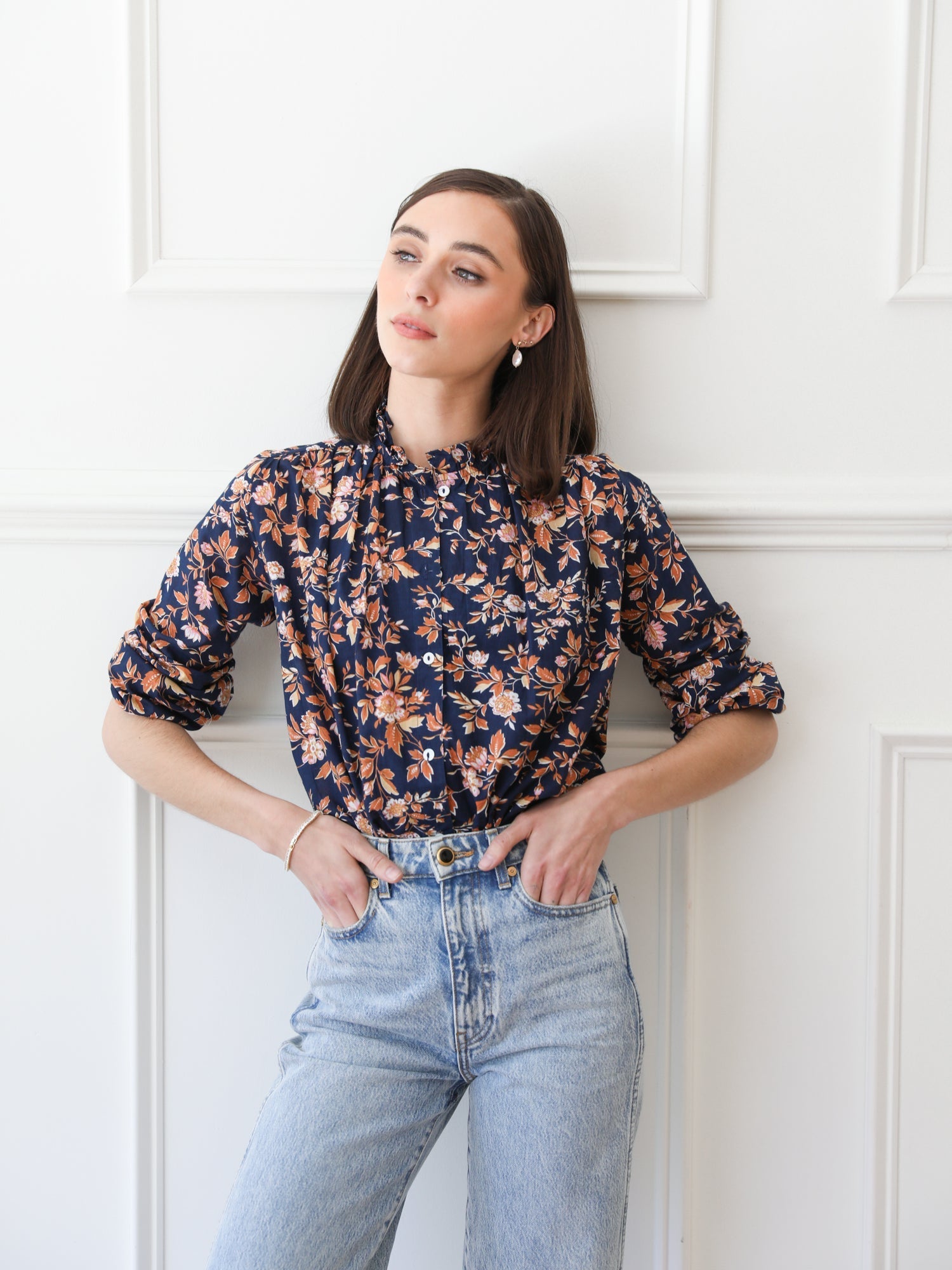 MILLE Clothing Francesca Top in Montmartre