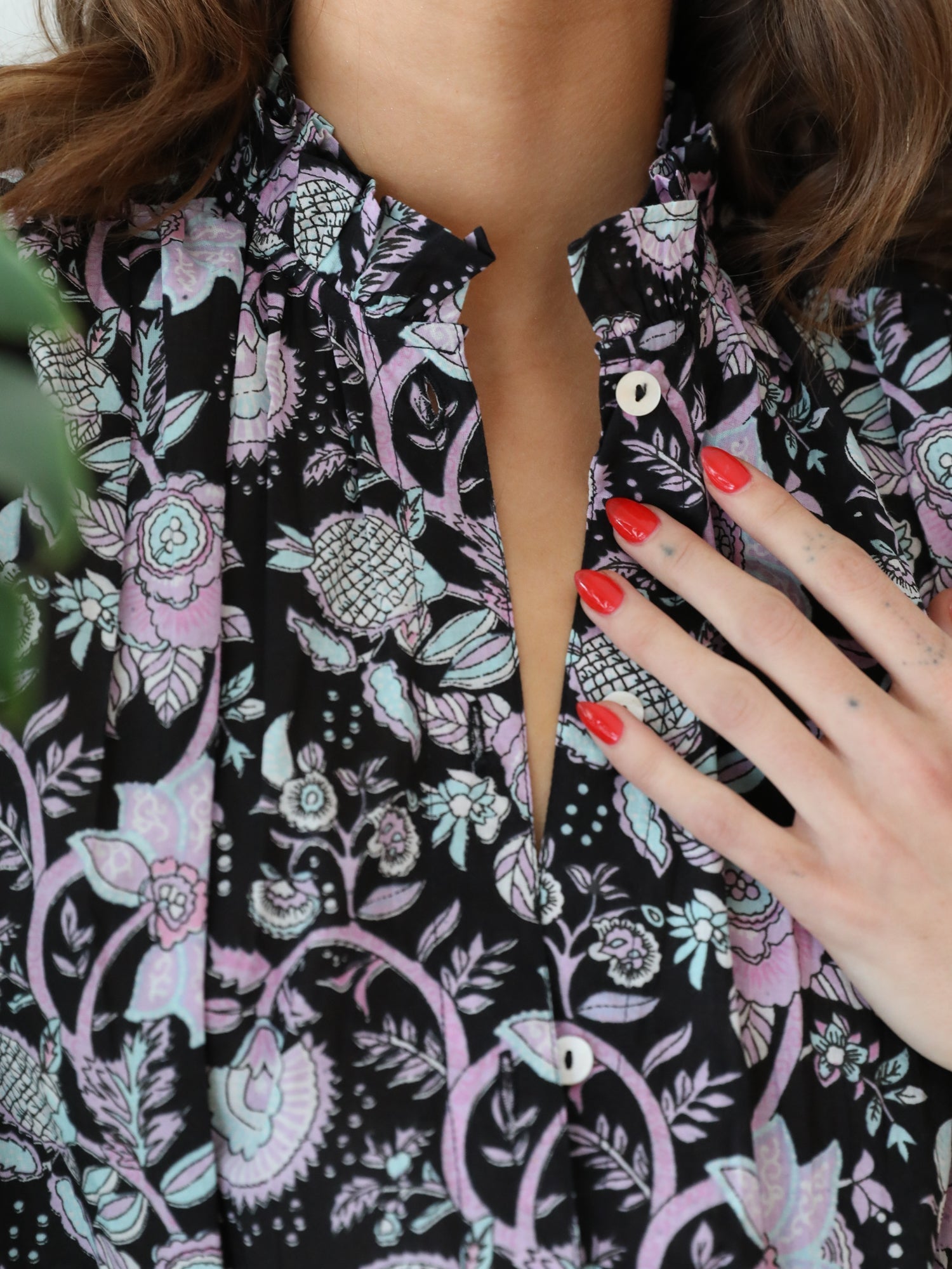 MILLE Clothing Francesca Top in Tropical Night