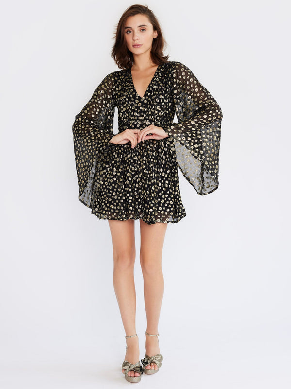 Goldie Dress in Gold Dust — view 4
