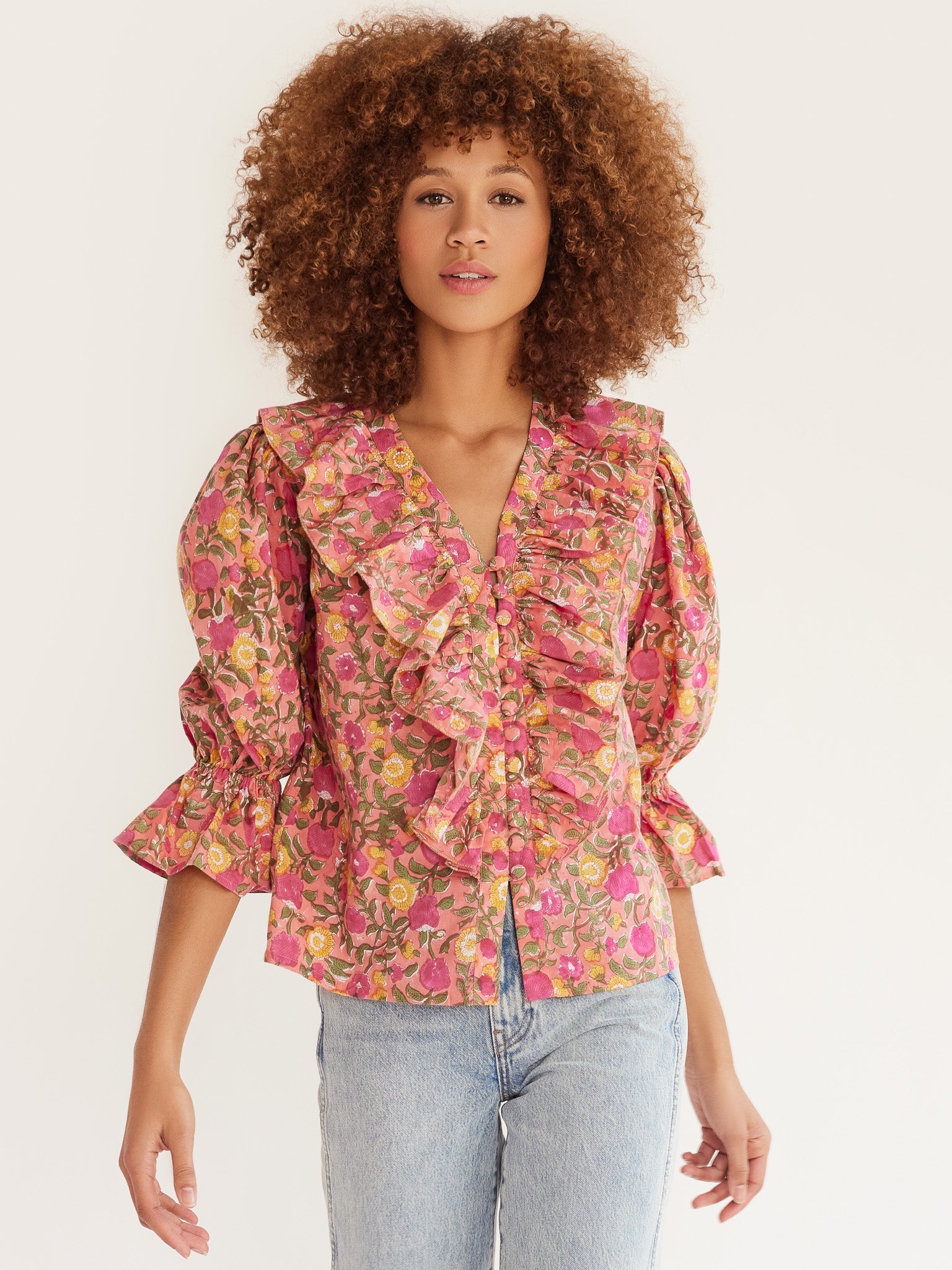 MILLE Clothing Hanna Top in Passionfruit