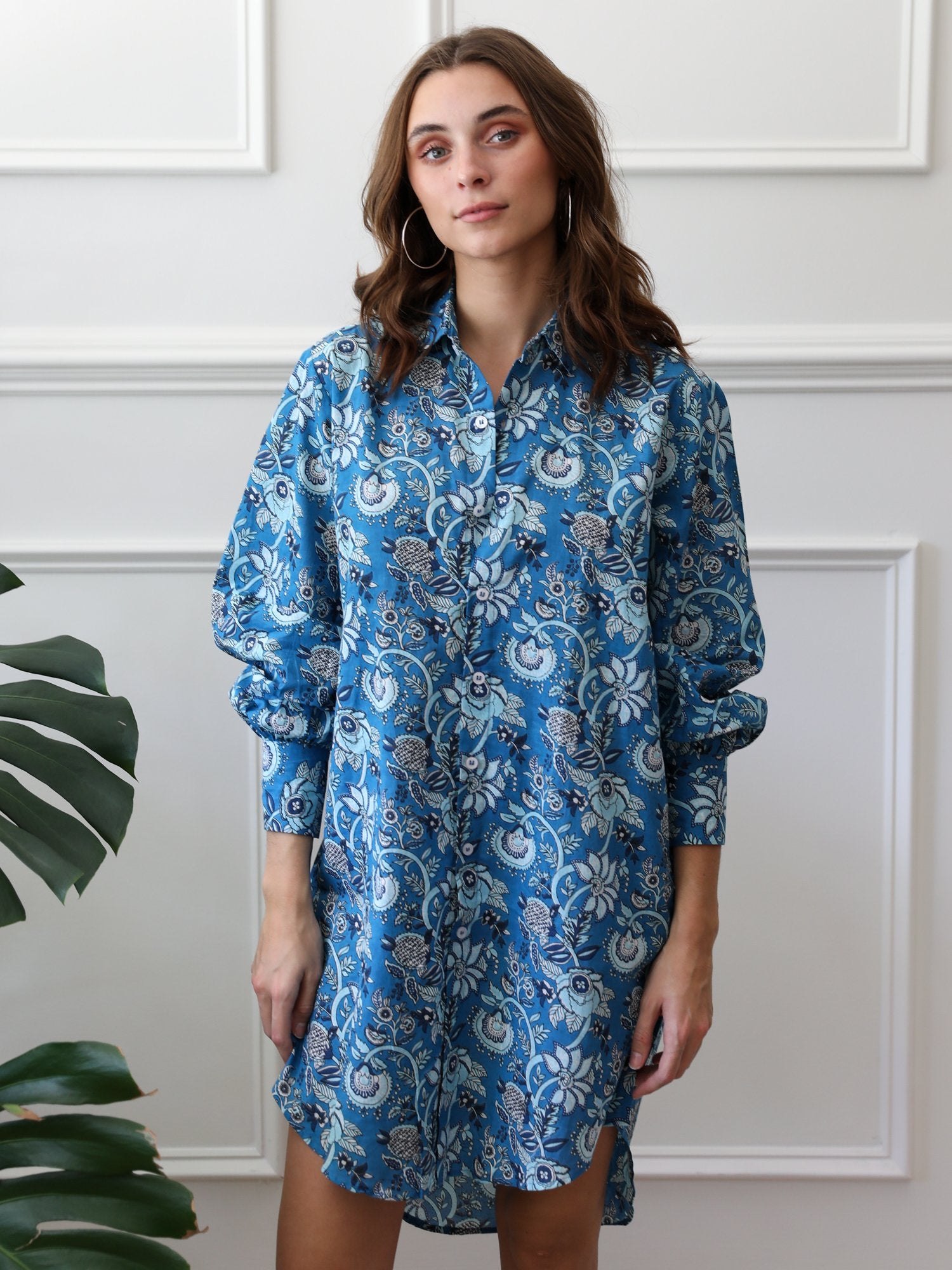 MILLE Clothing Holly Dress in French Blue