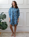MILLE Clothing Holly Dress in French Blue