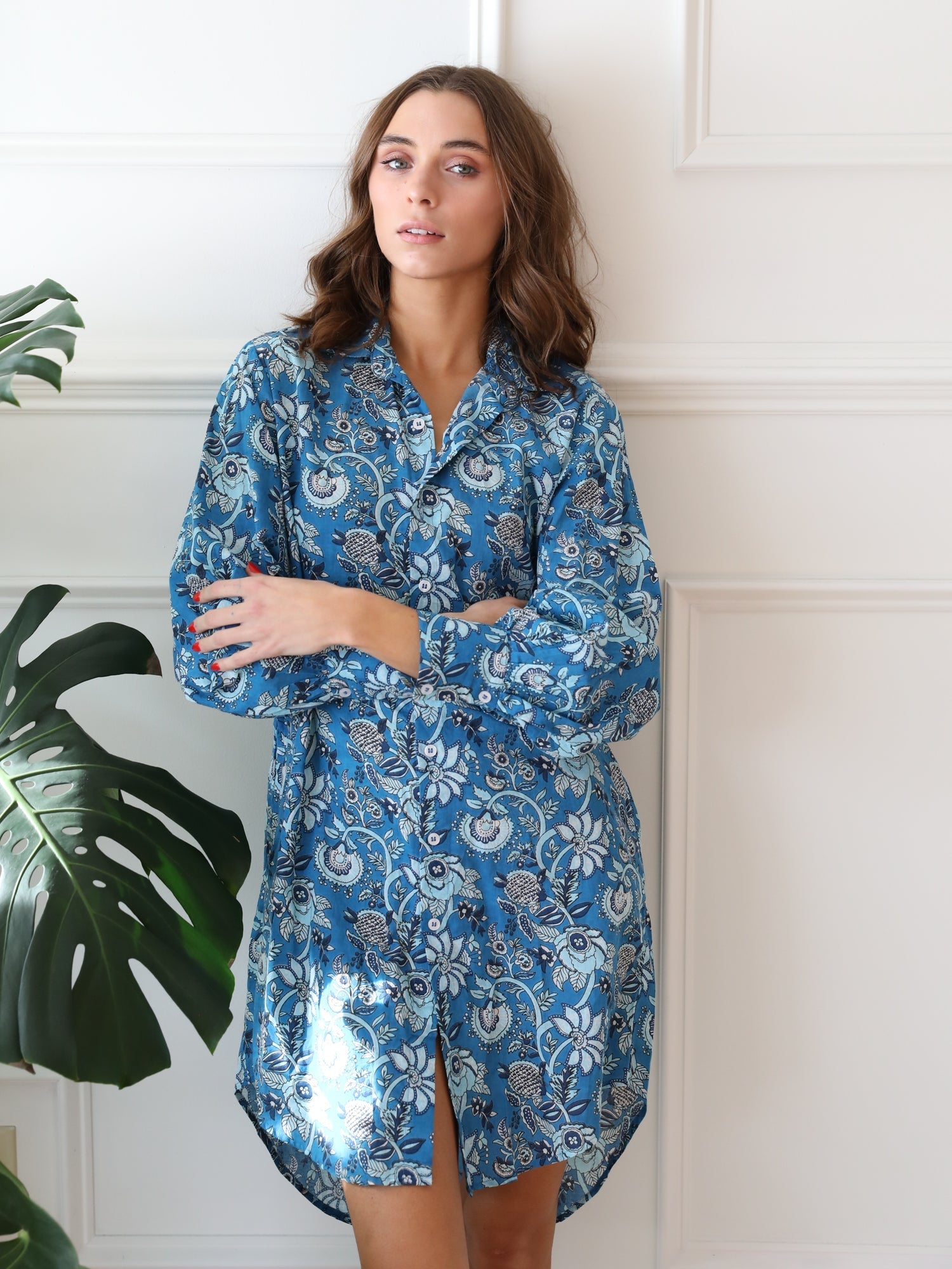MILLE Clothing Holly Dress in French Blue
