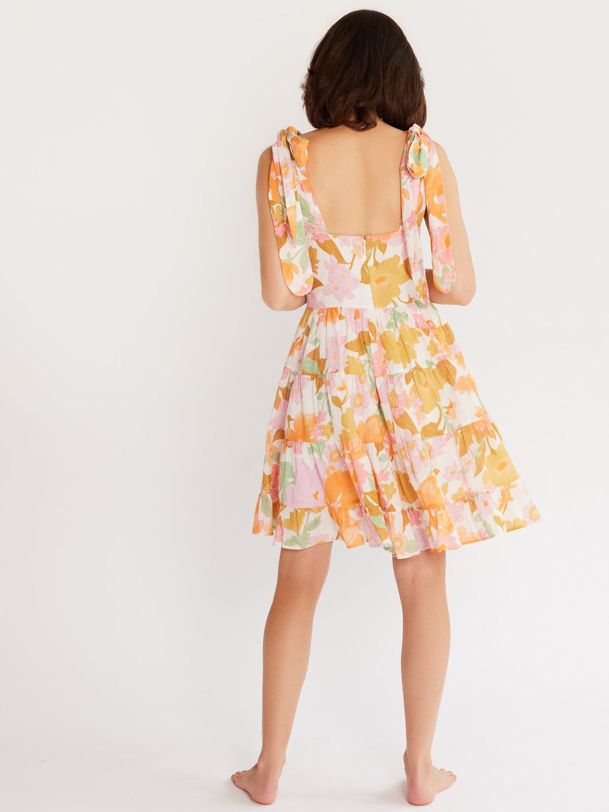 Kiara Dress in Harmony Floral — The cut