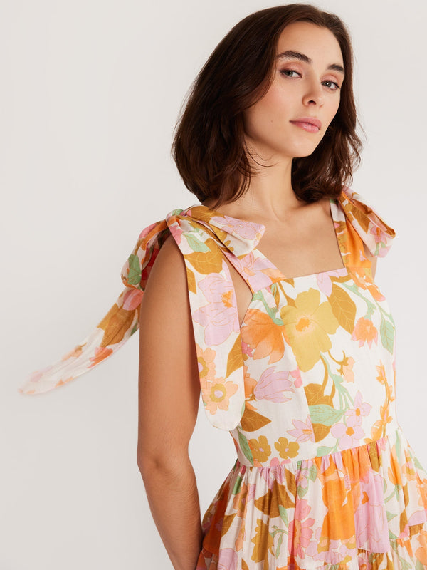 Kiara Dress in Harmony Floral — view 4