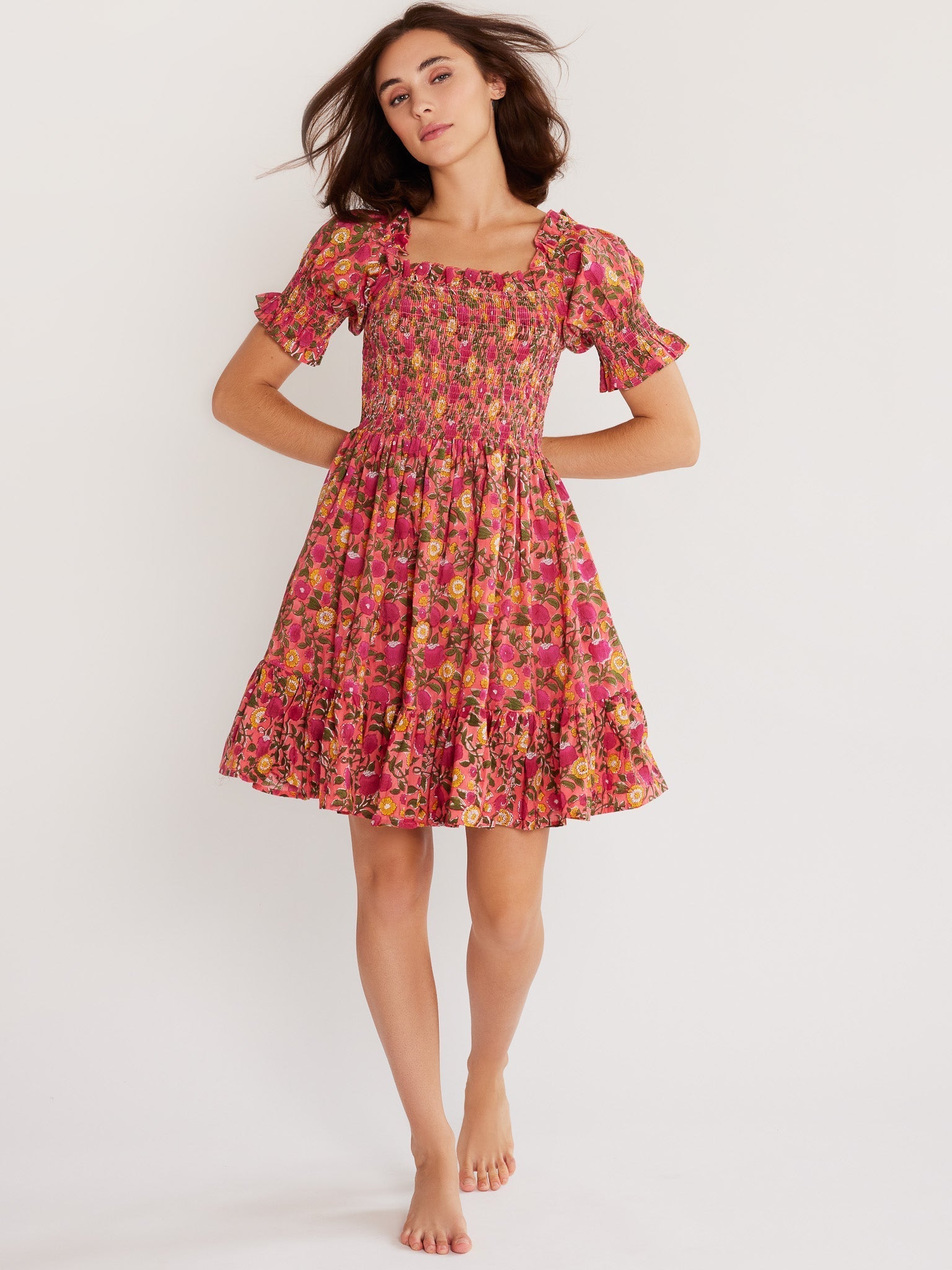 MILLE Clothing Kiki Dress in Passionfruit