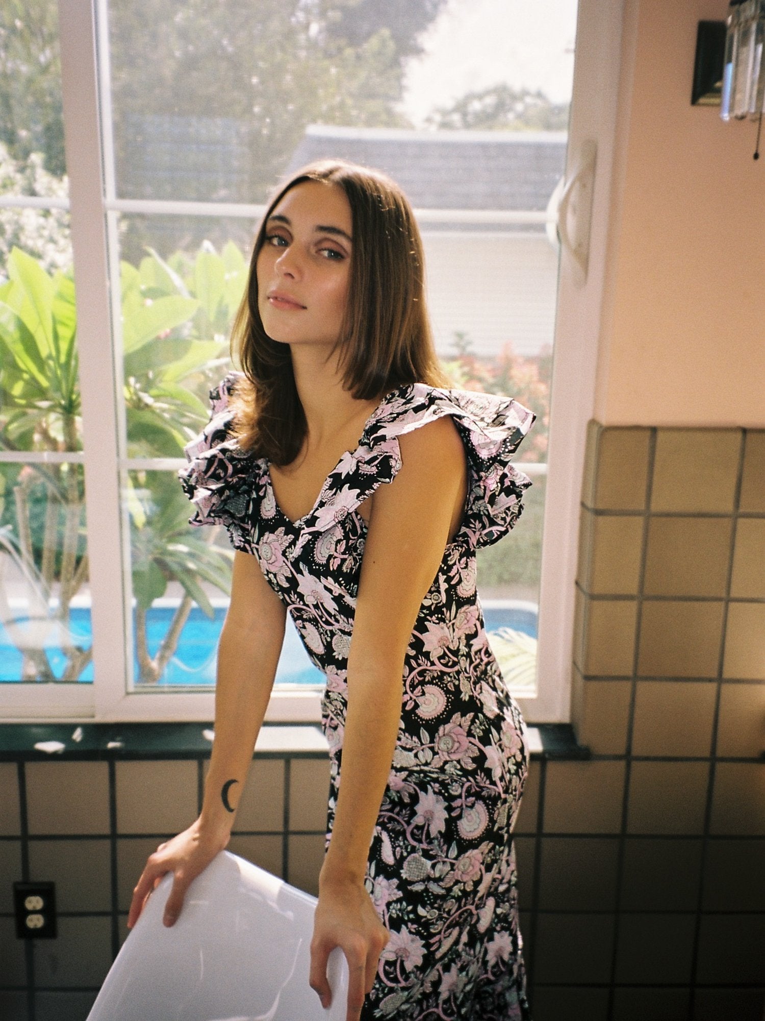 MILLE Clothing Klara Dress in Tropical Night