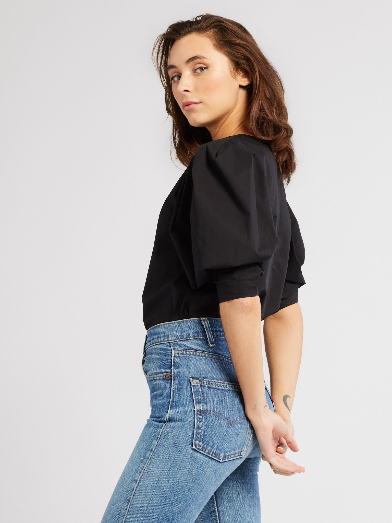 MILLE Clothing Lila Top in Black