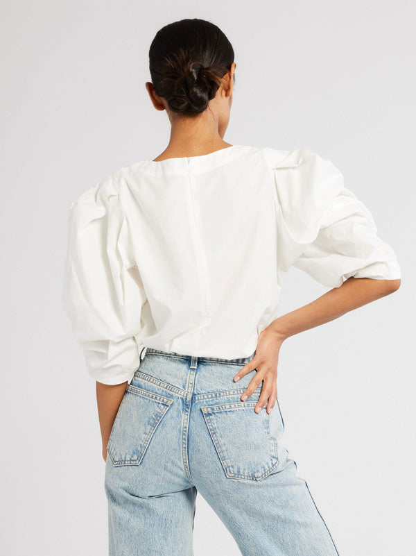 Lila Top in White — view 5