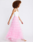 MILLE Clothing Lulu Skirt in Bubblegum Tulle