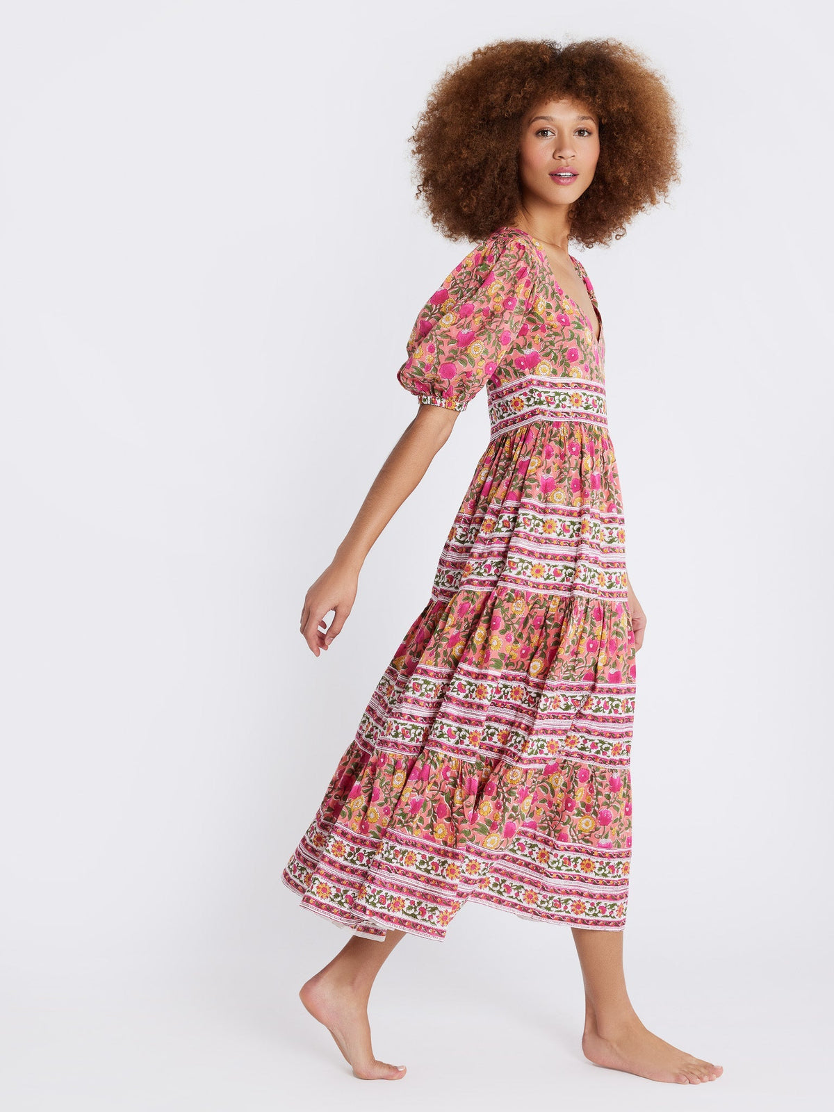 Maja Dress in Passionfruit — The cloth