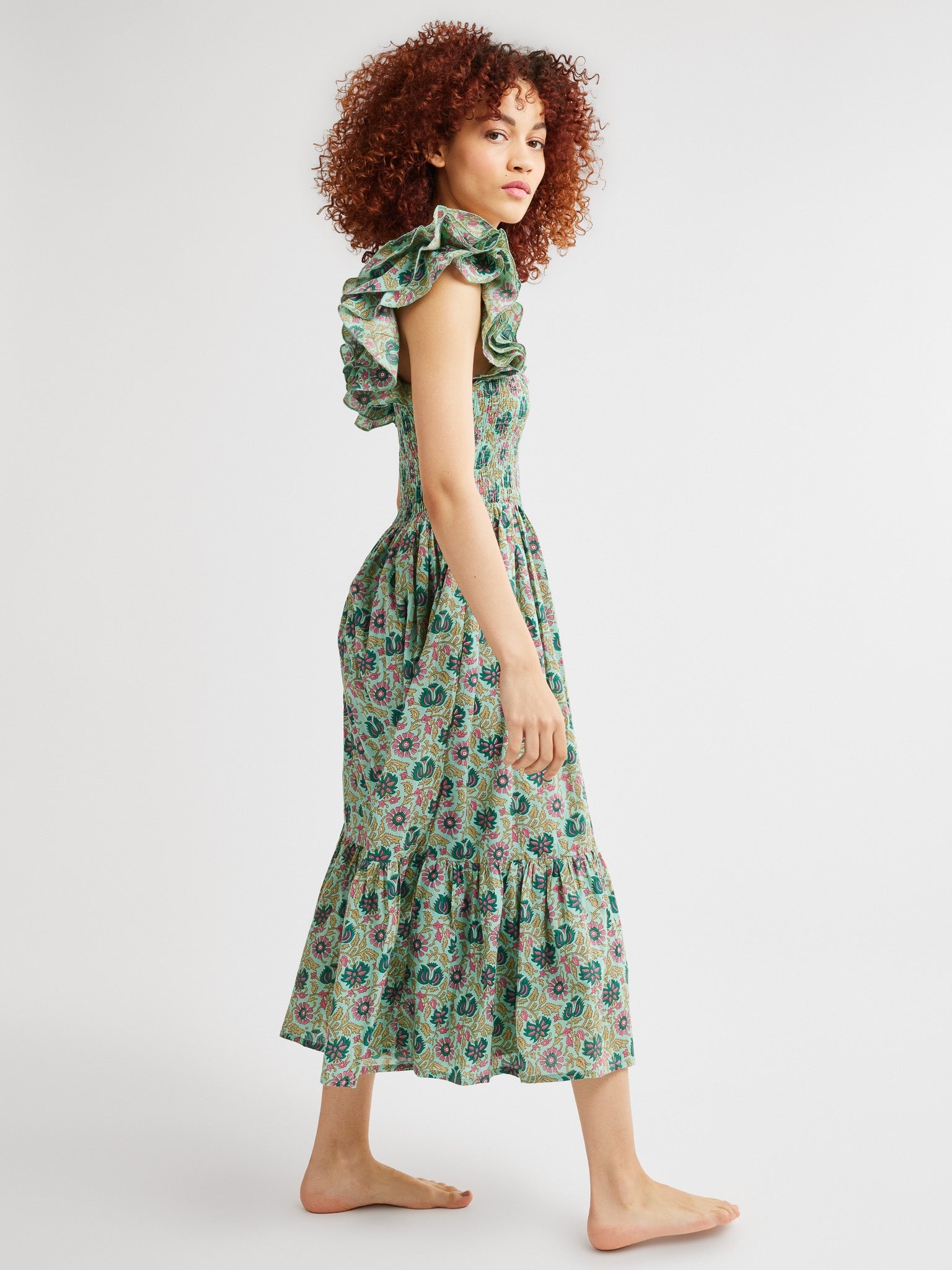 MILLE Clothing Olympia Dress in Caribbean Floral