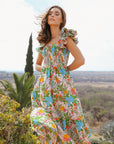 MILLE Clothing Olympia Dress in Summer Garden