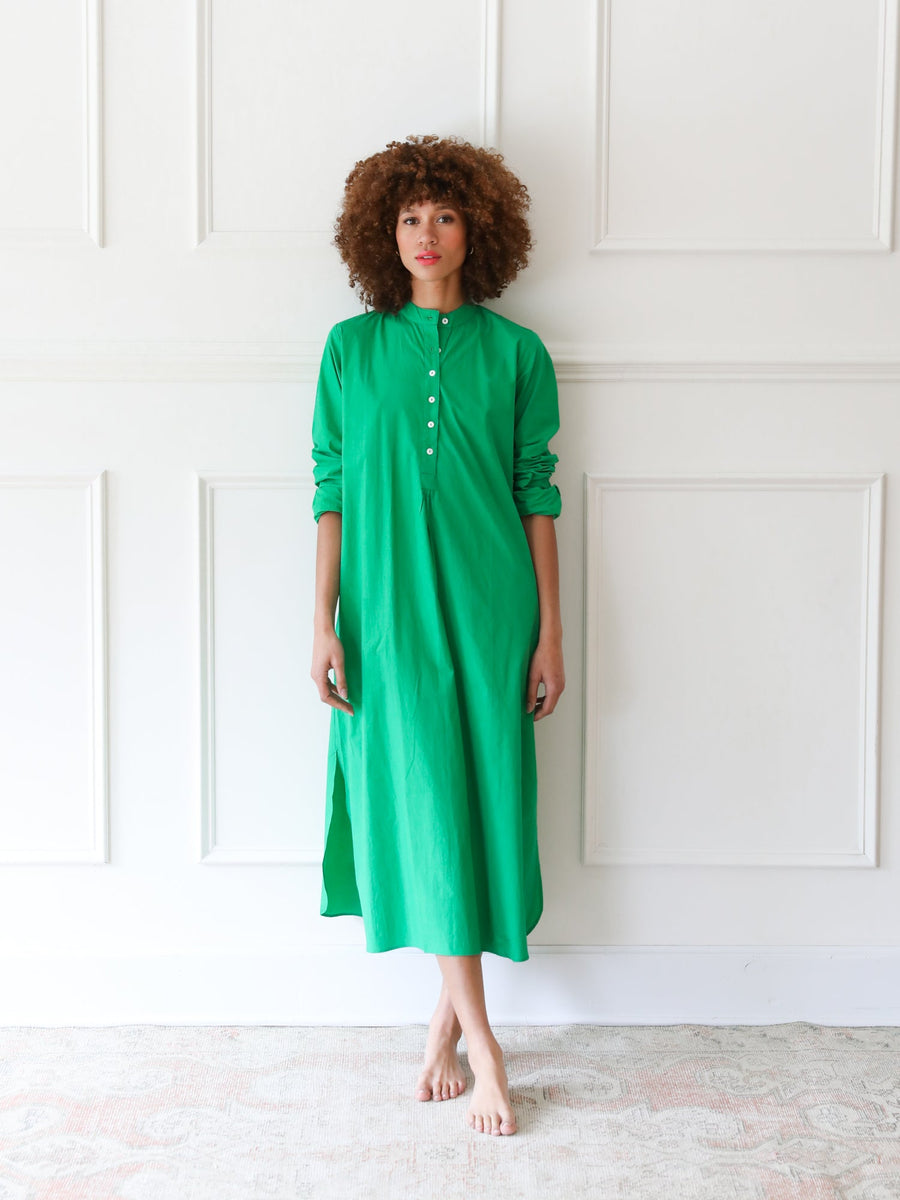 Sadie Caftan in Kelly