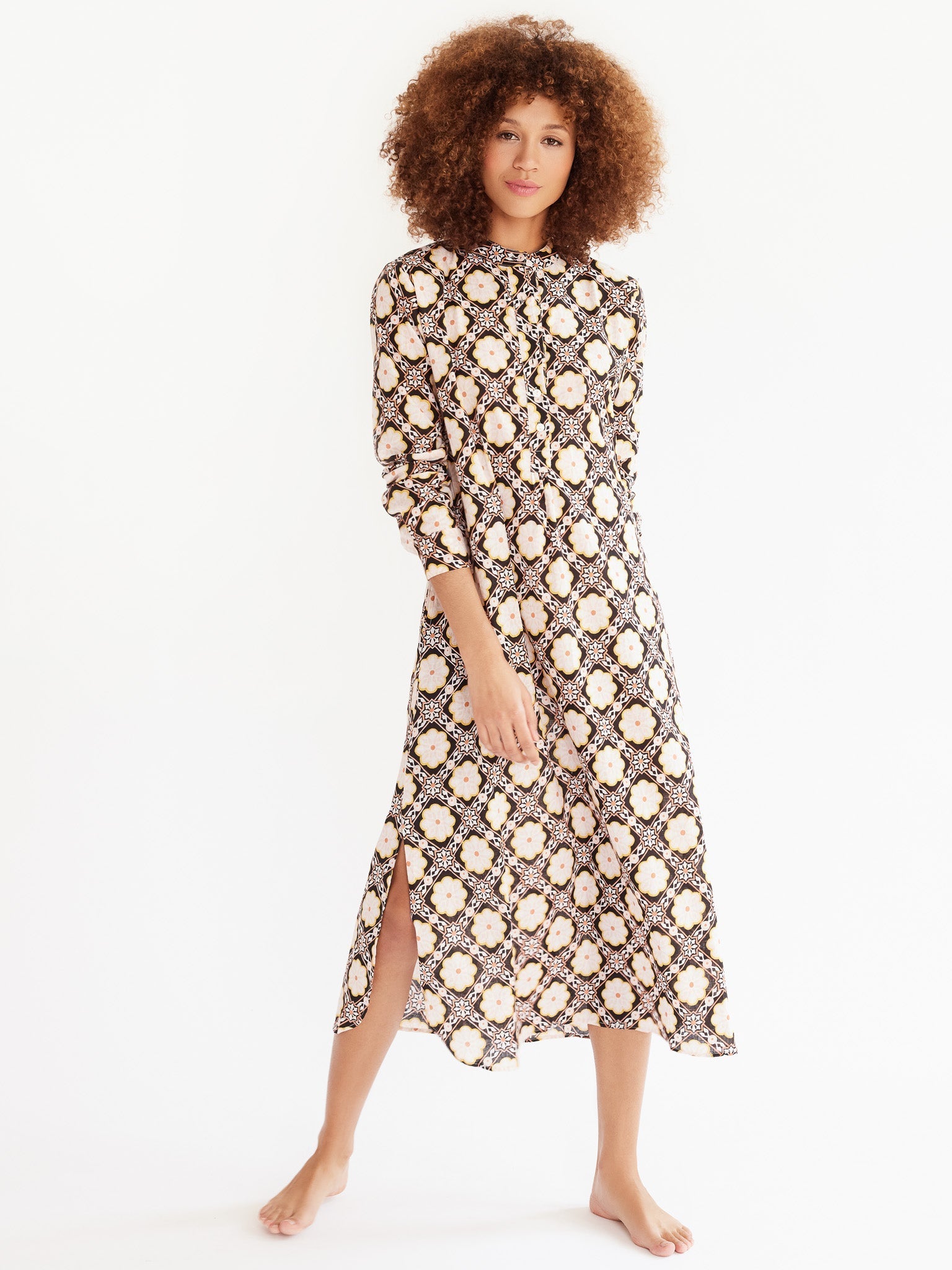 MILLE Clothing Sadie Caftan in Merida