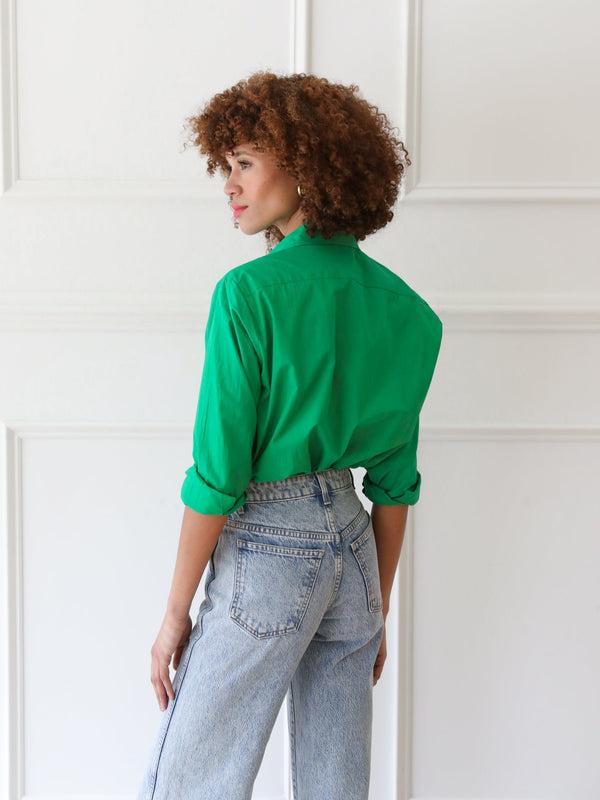 Sofia Top in Kelly — view 7
