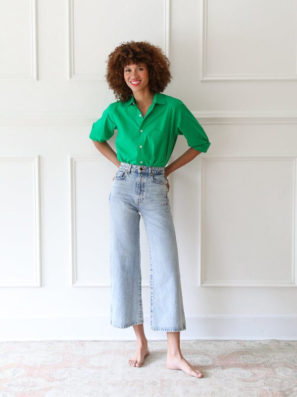 Sofia Top in Kelly — view 5
