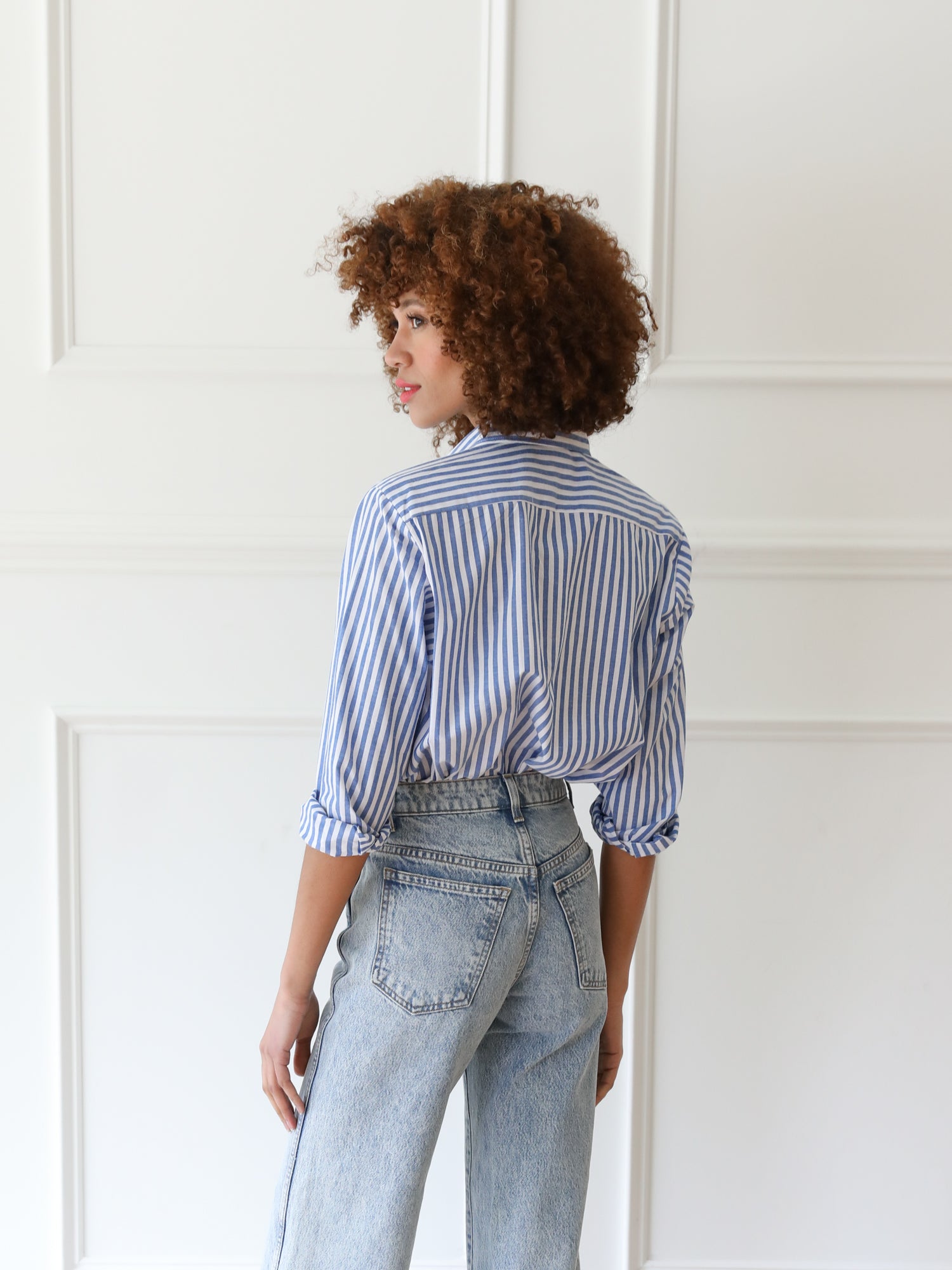 MILLE Clothing Sofia Top in Monaco Stripe