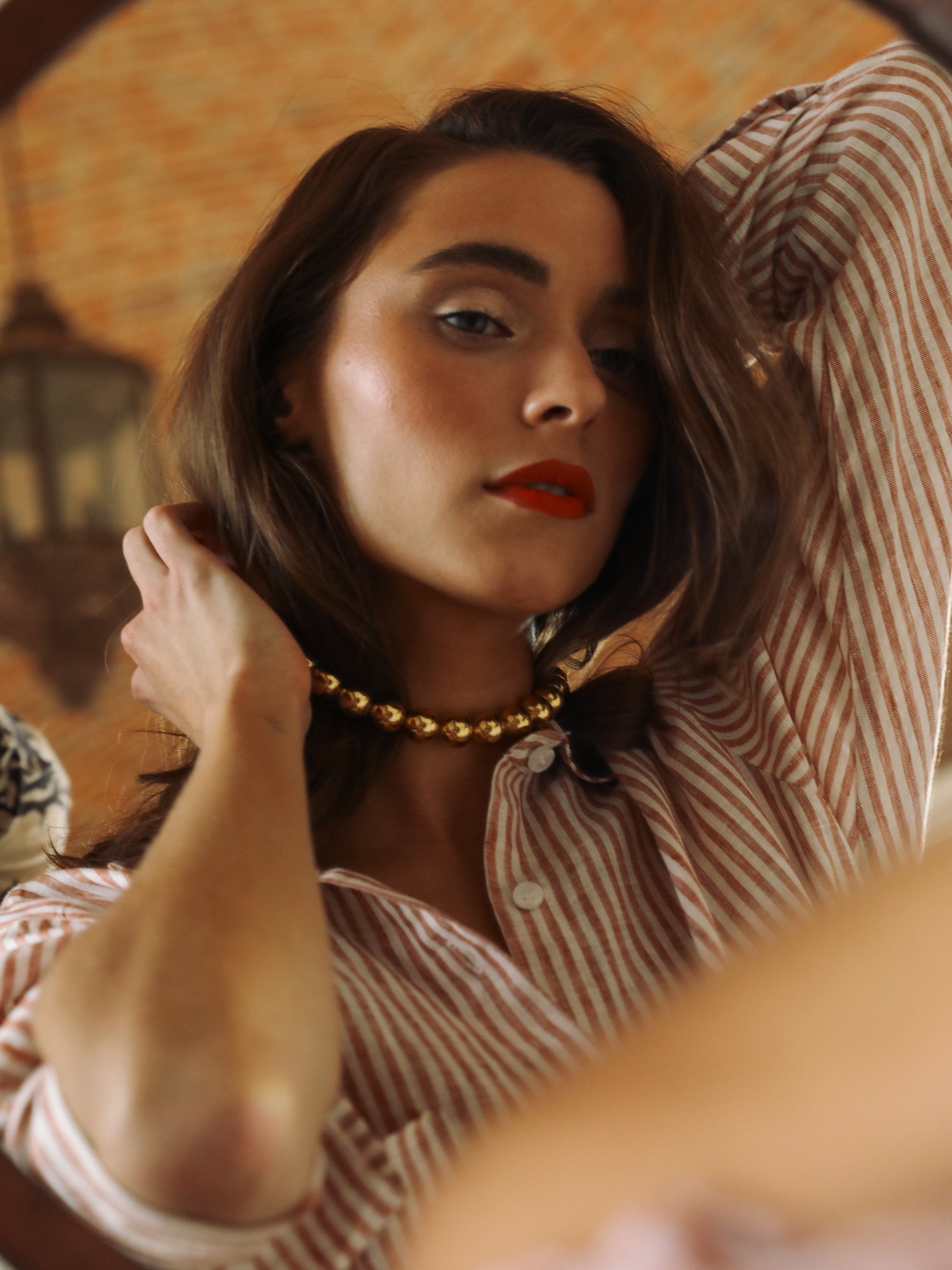 MILLE Clothing Sofia Top in Siena Stripe